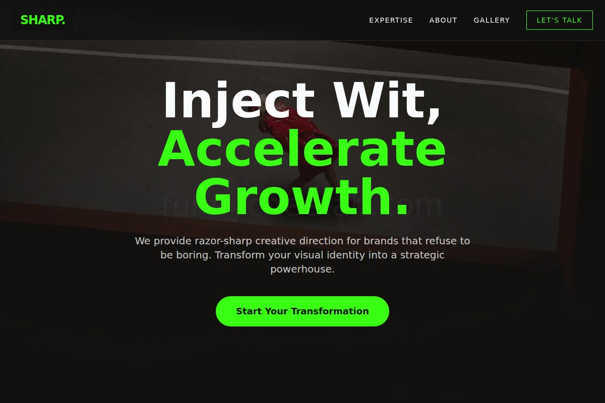 Sharp Creative Direction