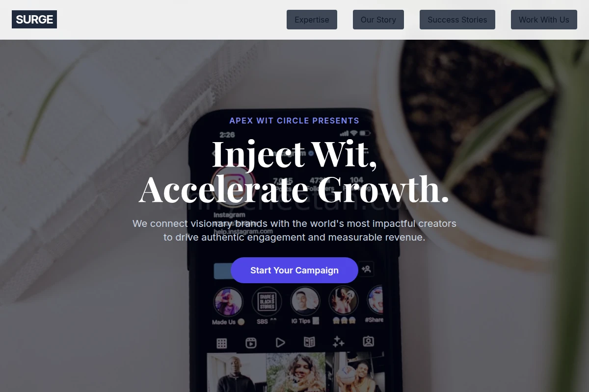Surge Influencer Marketing