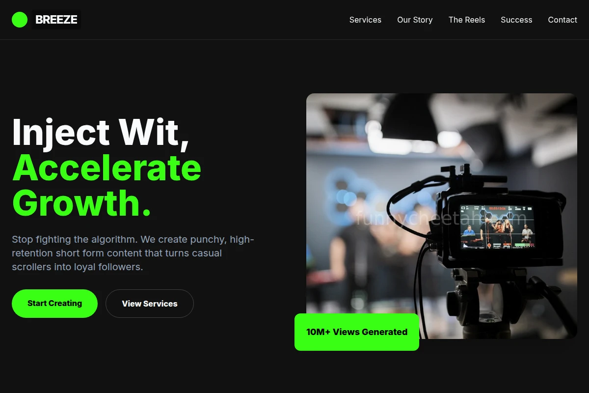 Breeze Short Form Video Agency
